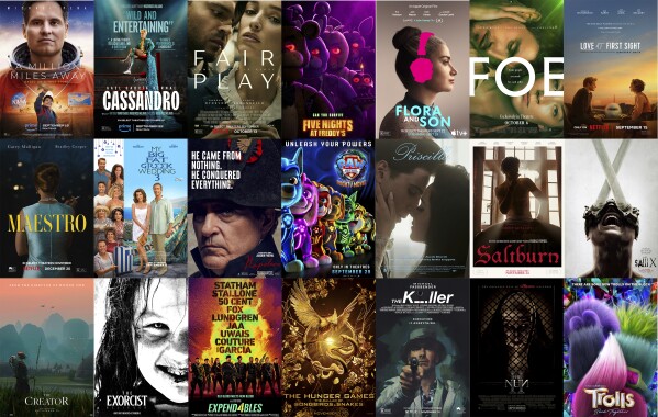 Movies out now and coming to theaters streaming in October AP News